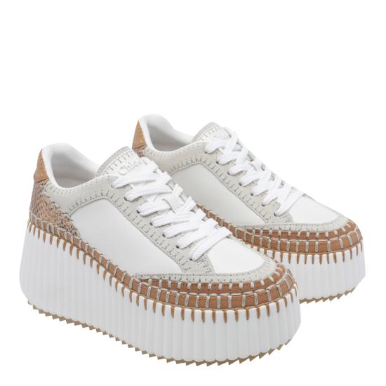 26FW 끌로에 스니커즈 CH26A02IYL 273 White - CHLOE