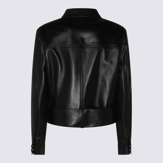 26FW 셀린느 가죽 자켓 RV04I3M75 38NO BLACK - CELINE