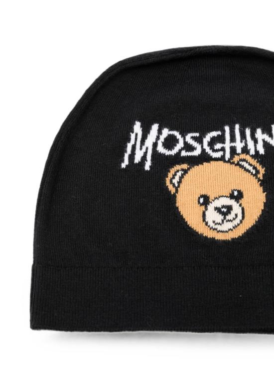 26FW [키즈] 모스키노 모자 HMX02O LHE4360100 NERO - MOSCHINO