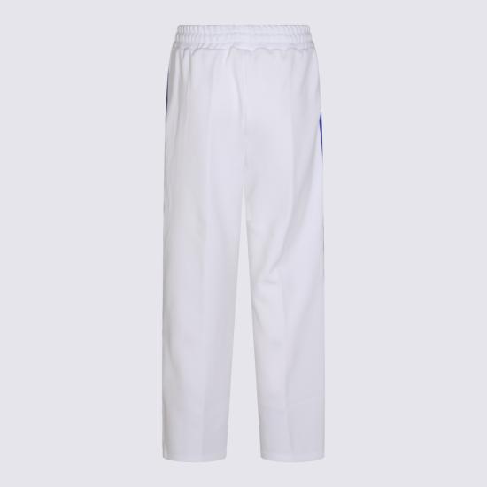 26FW 셀린느 트레이닝/조거 팬츠 RP0T4225S EB01 OFF WHITE BLUE - CELINE
