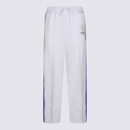 26FW 셀린느 트레이닝/조거 팬츠 RP0T4225S EB01 OFF WHITE BLUE - CELINE