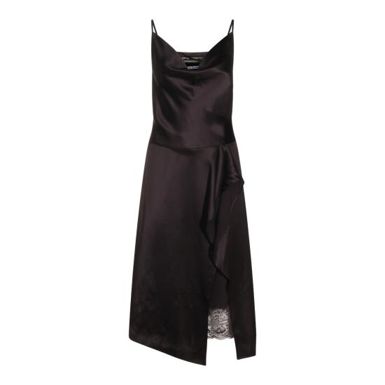 26FW 아크네 스튜디오 롱 원피스 A20963 ADM DARK BROWN