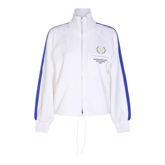 26FW 셀린느 자켓 RV1PU225S EB01 OFF WHITE BLUE
