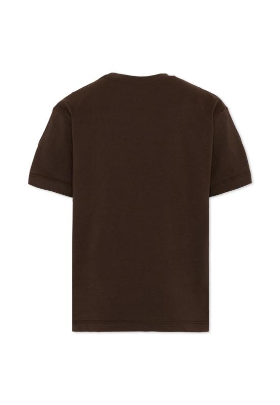 26FW [키즈] 엠에스지엠 티셔츠 F6MSJUTH010 943 BROWN - MSGM