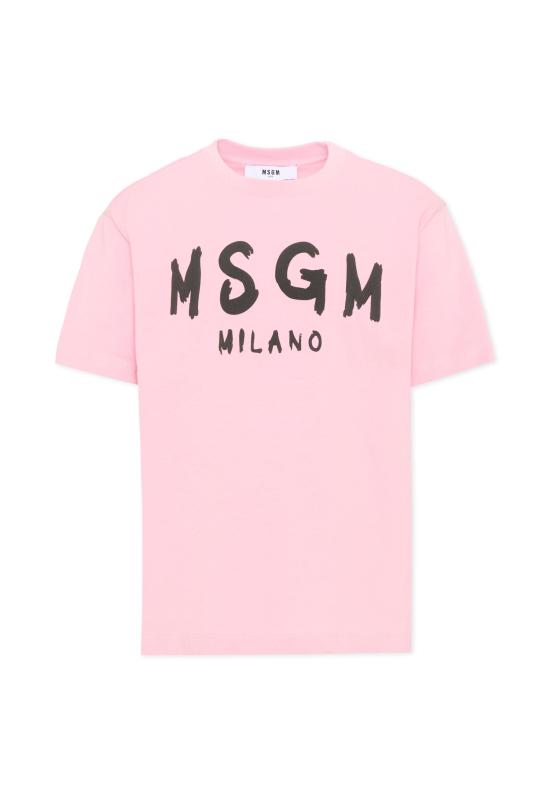 26FW [키즈] 엠에스지엠 티셔츠 F6MSJUTH010 MS090 PINK