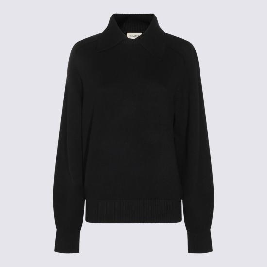 26FW 케이트 JACKSON 스웨터 18284534 200 BLACK - KHAITE