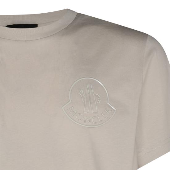 26FW 몽클레어 반팔 티셔츠 L20918C00037 89AYW204 BEIGE - MONCLER