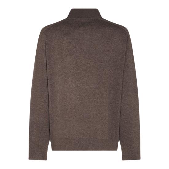 26FW 아크네 스튜디오 스웨터 B60388 AHS BROWN MELANGE - ACNE STUDIOS