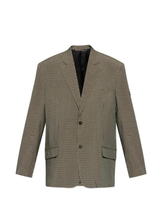 26SS 발렌시아가 수트 자켓 850763TTO38 2866 KHAKI BROWN