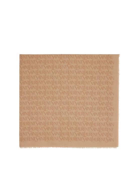 26SS 생로랑 머플러/스카프 7476803Y668 9765 BEIGE LIGHT BROWN