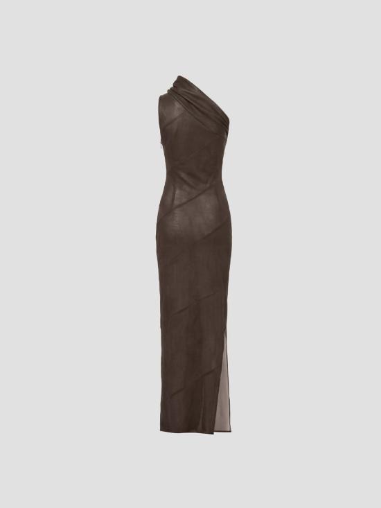 26FW 릭 오웬스 롱 원피스 RP02F5526LSV 78 DRKDUST - RICK OWENS