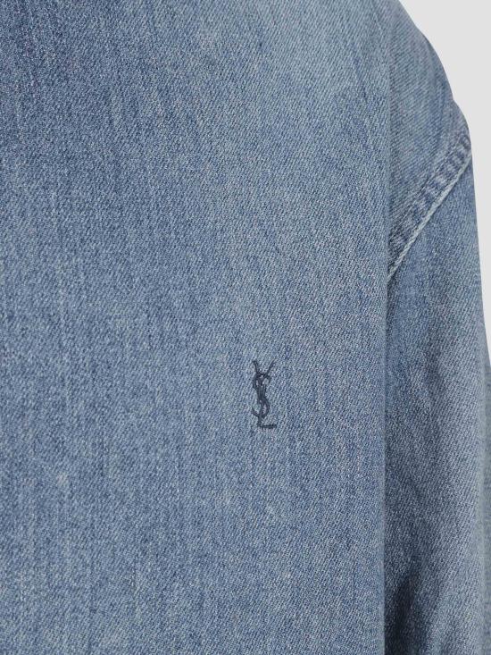 26SS 생로랑 데님 셔츠 862246Y29YA 4428 HORIZON BLUE - SAINT LAURENT