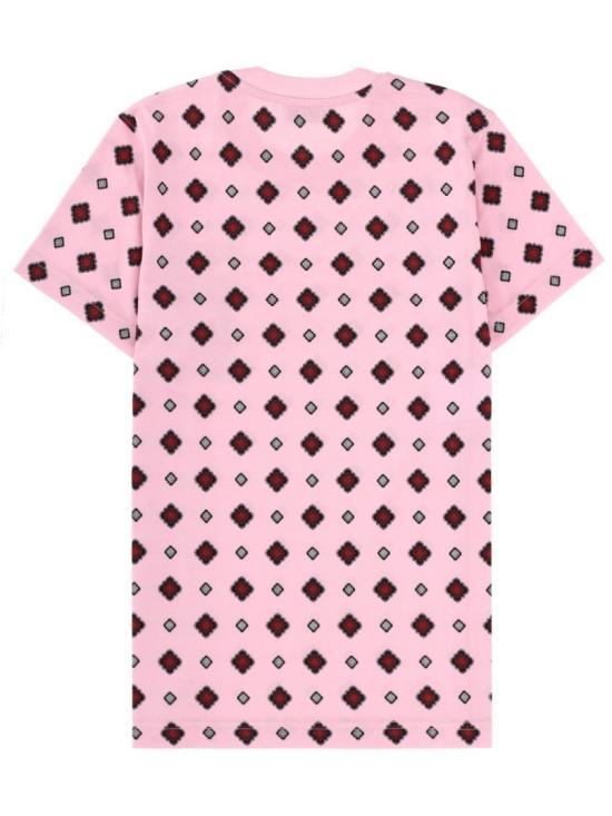26SS 모스키노 반팔 티셔츠 07160541 2222 Pink - MOSCHINO