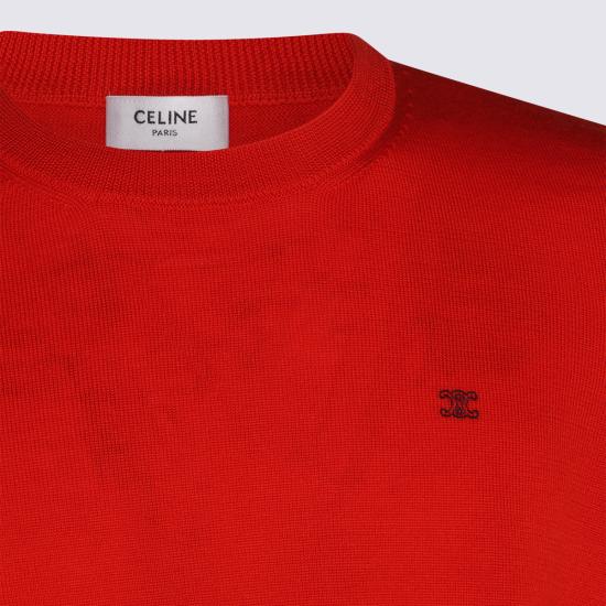 26FW 셀린느 스웨터 RY05K3G77 27PY RED - CELINE