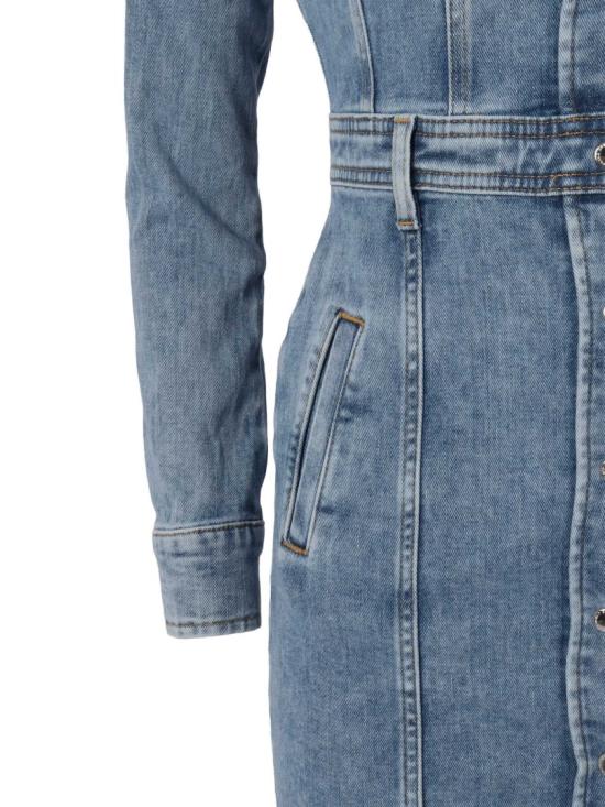 25FW 세븐포올맨카인드 데님 원피스 JSLLR510MS Blue - 7 FOR ALL MANKIND
