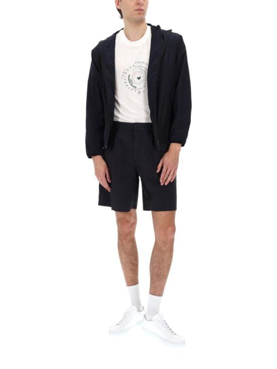 26SS 엠포리오 아르마니 숏팬츠 EM005900 AF25633UB118 Blue - EMPORIO ARMANI