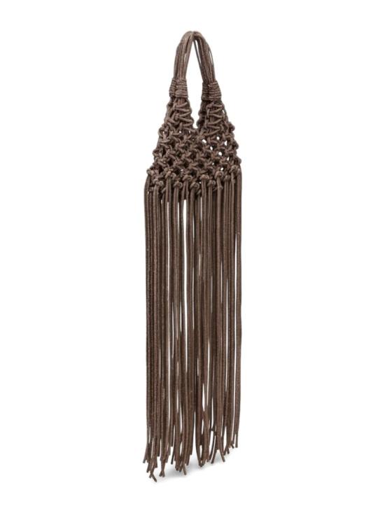 25FW 히보우라마 숄더백 VANNIFIQUEMINIPLUMES EMATITE Brown - HIBOURAMA