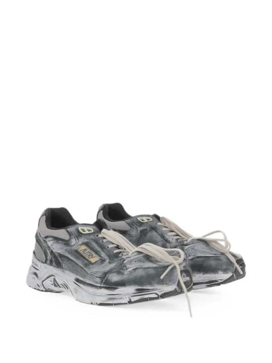 26FW 오트리 스니커즈 HVLMJB05 SUE MESH BLK SILV JB05 - AUTRY