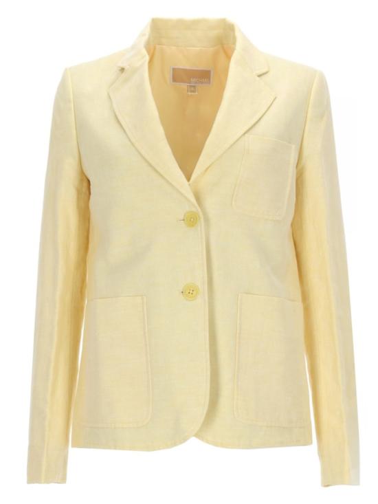 26SS 마이클 코어스 수트 자켓 MS610DJKPY 744LEMON Yellow