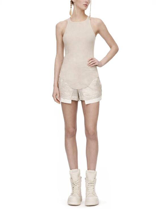 26SS 릭 오웬스 민소매 티셔츠 RO01F6101 MR08 Neutrals - RICK OWENS