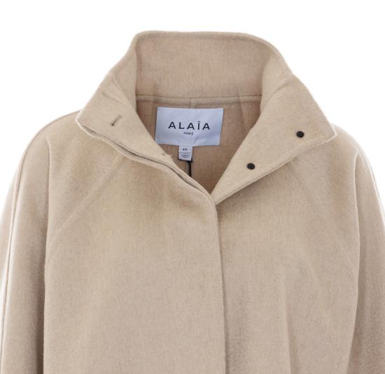 26FW 알라이아 코트 AA9M1207T500D 110 BEIGE - ALAIA