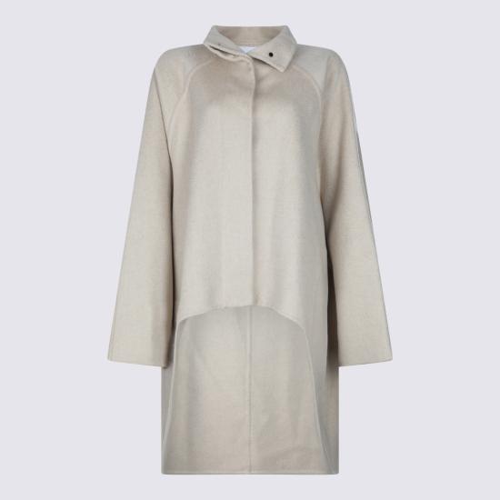 26FW 알라이아 코트 AA9M1207T500D 110 BEIGE - ALAIA