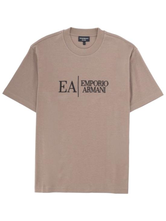 26SS 엠포리오 아르마니 반팔 티셔츠 EM005551 AF25183F6038 Brown