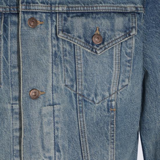 26FW 셀린느 데님 자켓 RV19V930F GDO5 LIGHT BLUE - CELINE