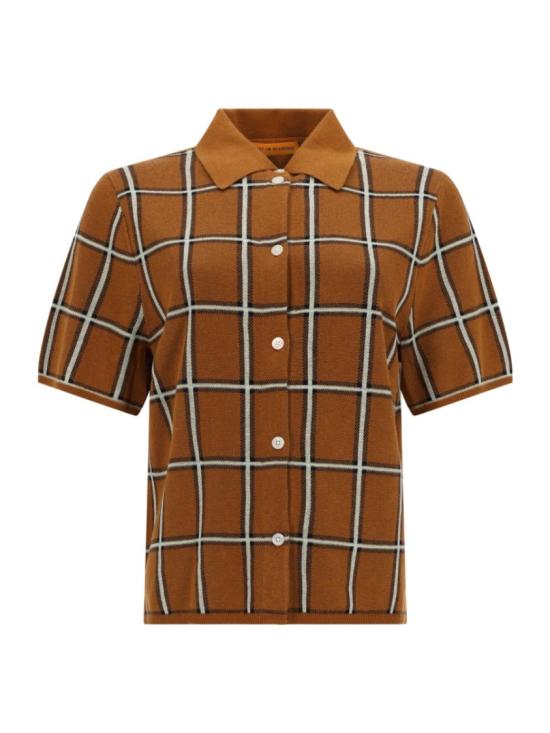 26SS 게스트 인 레지던스 폴로 티셔츠 W29722JF SUEDCO Brown