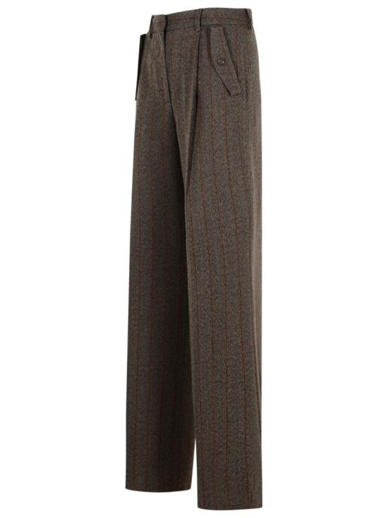 25FW 골든구스 스트레이트 팬츠 GWP02463 P002094 83120 Brown - GOLDEN GOOSE