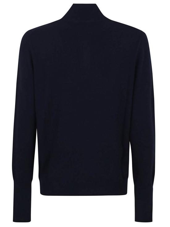 25FW 발렌타인 집업 니트 B2P206 12K00 Black - BALLANTYNE
