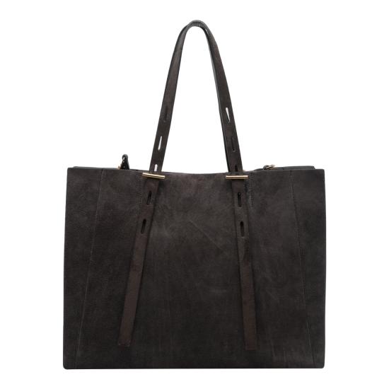 26FW 미노보시 토트백 PAULETTE SUEDEC701 Brown - MINOBOSSI
