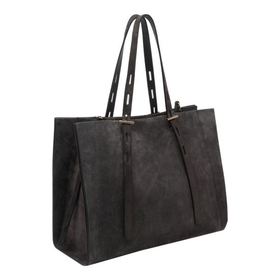 26FW 미노보시 토트백 PAULETTE SUEDEC701 Brown - MINOBOSSI
