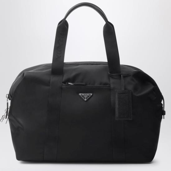 26FW 프라다 리나일론 앤 사피아노 보스턴 백 2VC796OOO2DMH Black - PRADA