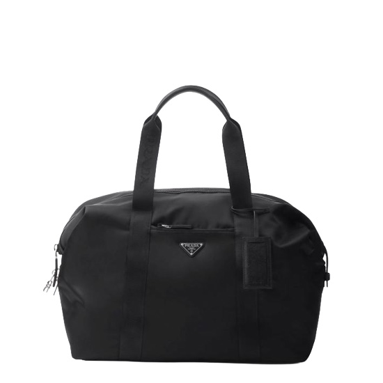 26FW 프라다 리나일론 앤 사피아노 보스턴 백 2VC796OOO2DMH Black