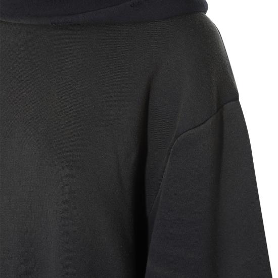 26FW 아크네 스튜디오 로고 후드 스웨터 CI0136 900 BLACK - ACNE STUDIOS