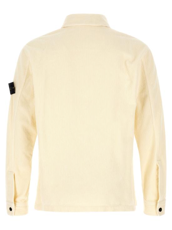 26FW 스톤 아일랜드 셔츠 1200016 와 블라우스 화이트 - STONE ISLAND