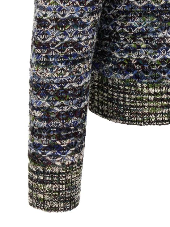 26FW 미소니 니트웨어 3D 프린팅 스웨터, 스웨터 및 가디건, 멀티컬러 - MISSONI