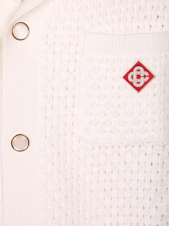 26SS 카사블랑카 셔츠 MSS26KW131 01 White - CASABLANCA