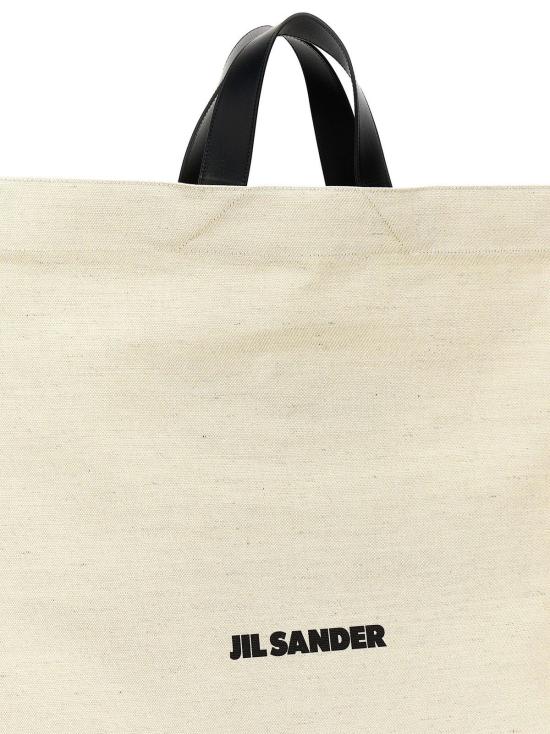  질샌더 토트백 질 샌더 투톤 주트 - JIL SANDER