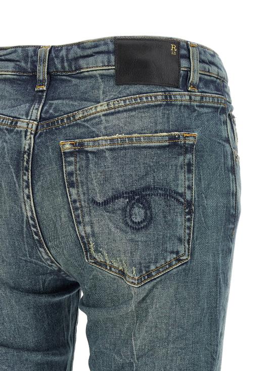26FW 알13 데님 팬츠 R13WD142D081AKELLYBLUESTRETCH - R13