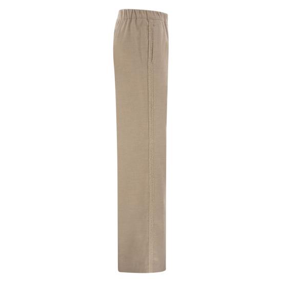 26FW 에르노 스트레이트 팬츠 PT00058DR BEIGE - HERNO