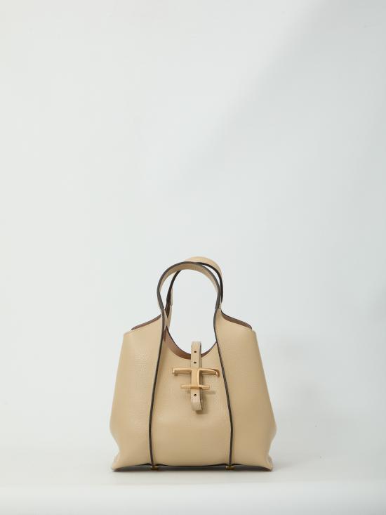 26FW 토즈 T 타임리스 미니 토트백 XBWTSBA9100 BEIGE