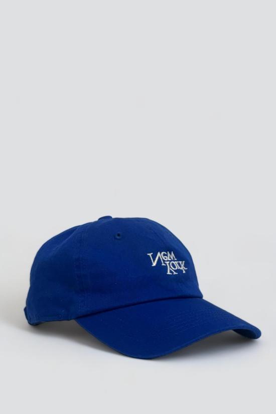  어셈블리 뉴욕 모자 V2 자수  코발트 블루/화이트 - ASSEMBLY NEW YORK