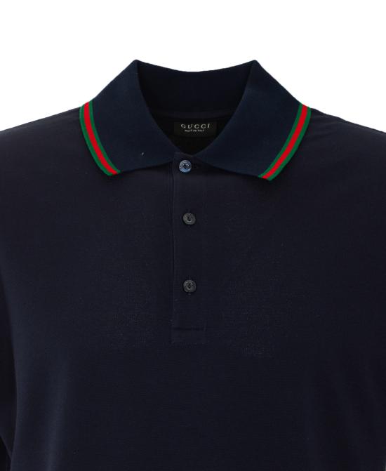 26FW 구찌 폴로 티셔츠 872468 XJHX54816 Blue - GUCCI
