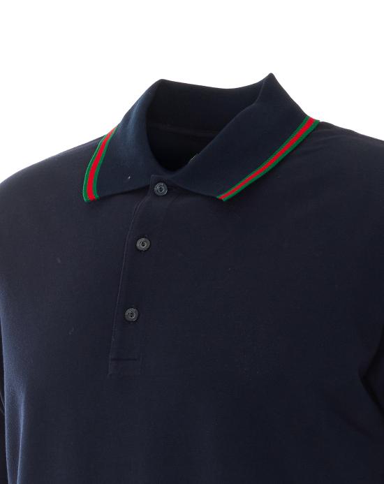 26FW 구찌 폴로 티셔츠 872468 XJHX54816 Blue - GUCCI