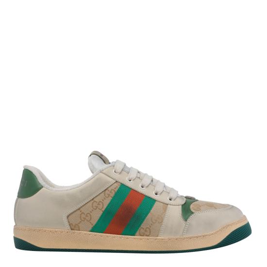26FW 구찌 스크리너 GG 캔버스 디스트레스드 스니커즈 546551 9Y9209666 Beige
