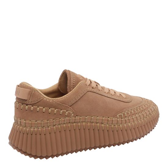 26FW 끌로에 스니커즈 CHC24A00RMS 20R Beige - CHLOE
