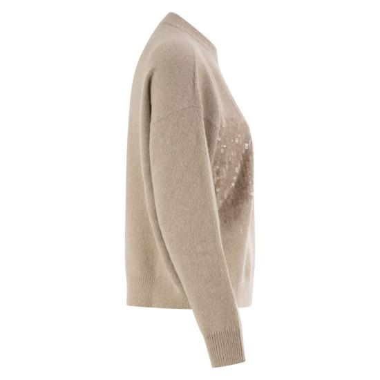 26FW 페세리코 스웨터 A99835F07R BEIGE - PESERICO