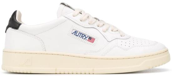 26FW 오트리 메달리스트 로우 스니커즈 AULM WHITE